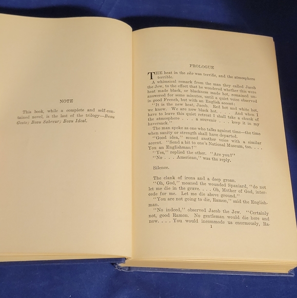 Vintage P.C. Wren BEAU IDEAL Frederick Stokes 1928 HC W/DJ Good Condition - Picture 4 of 12